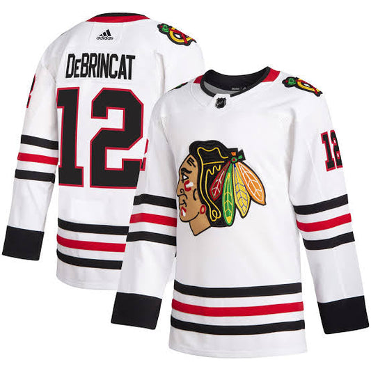 Alex Debrincat Chicago Blackhawks Official NHL Adidas Jersey white