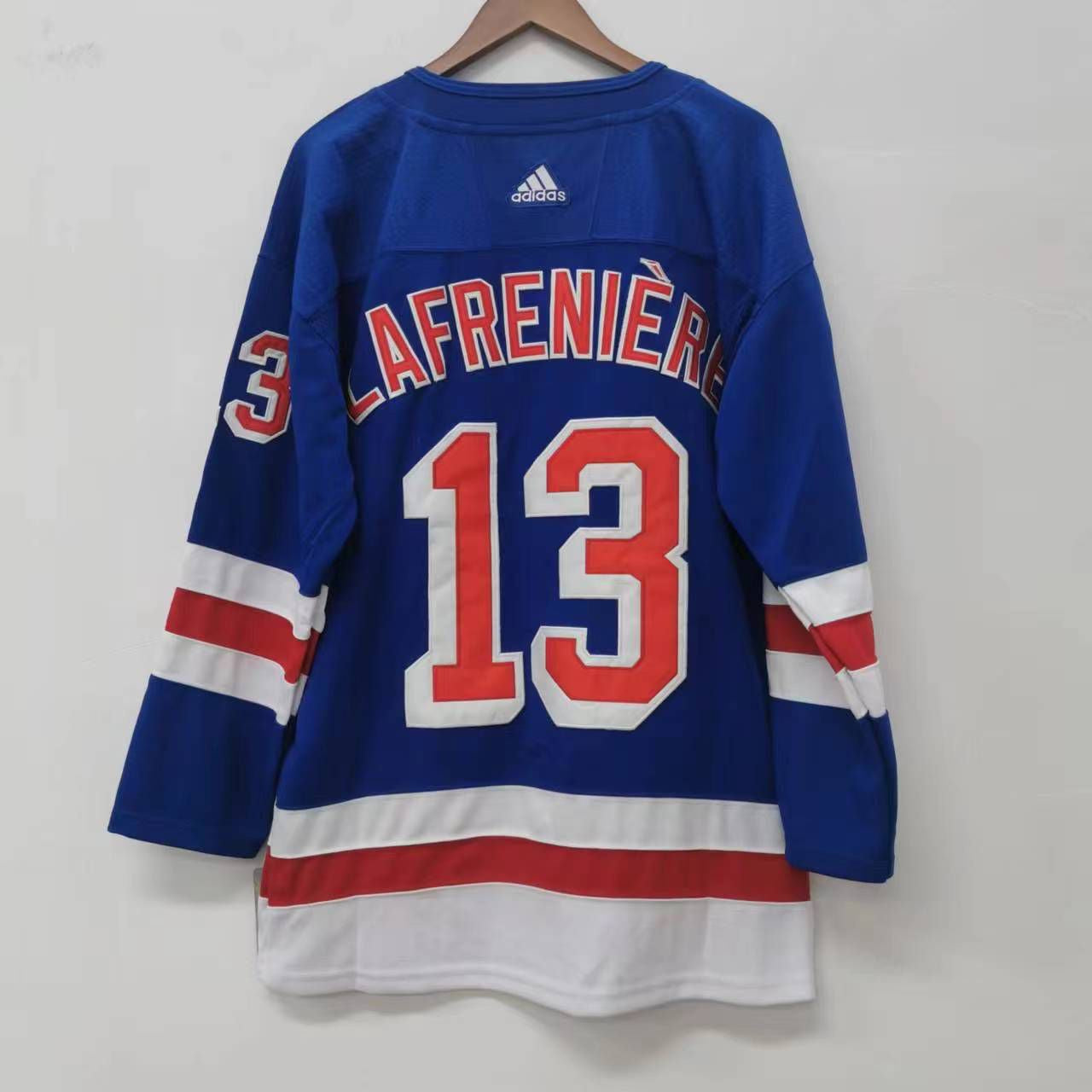 Alexis Lafreniere New York Rangers Official NHL Adidas Jersey Blue