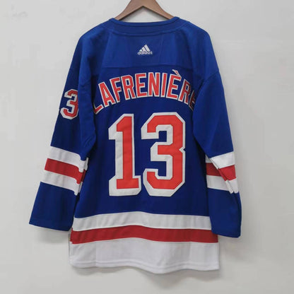 Alexis Lafreniere New York Rangers Official NHL Adidas Jersey Blue