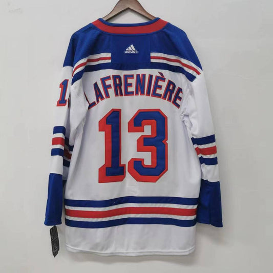 Alexis Lafreniere New York Rangers Official NHL Adidas Jersey White