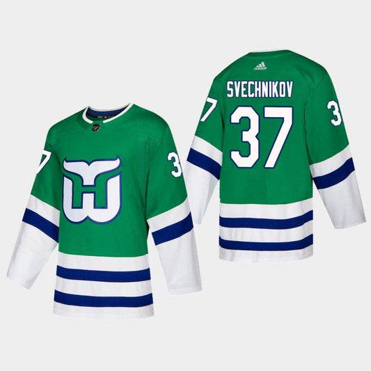 Andrei Svechnikov Hartford Whalers Official NHL Adidas