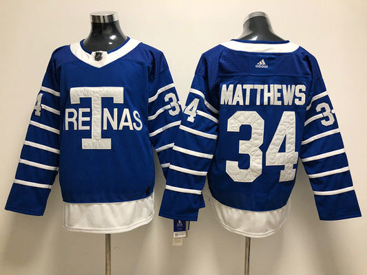 Auston Matthews Toronto Maple Leafs Official NHL Adidas Jersey