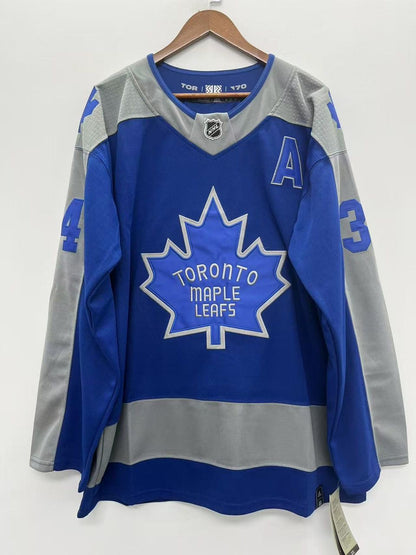 Auston Matthews Toronto Maple Leafs Official NHL Adidas Jersey blue