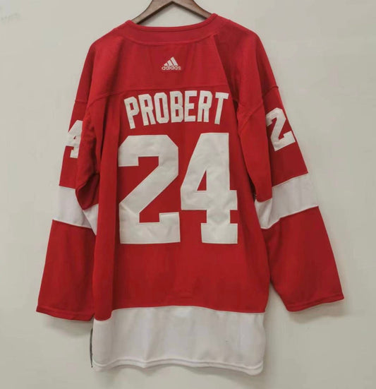 Bob Probert Detroit Red Wings Official NHL Adidas Jersey