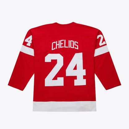 Chris Chelios Detroit Red Wings Official NHL Jersey Mitchell & Ness