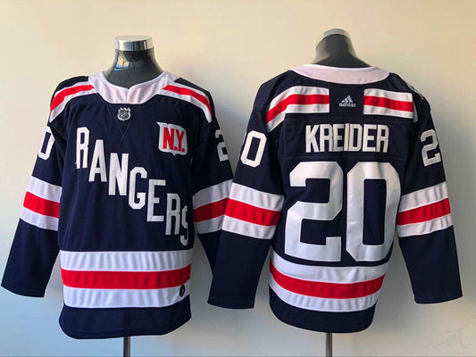 Chris Kreider New York Rangers Adidas Jersey blue Winter Classic