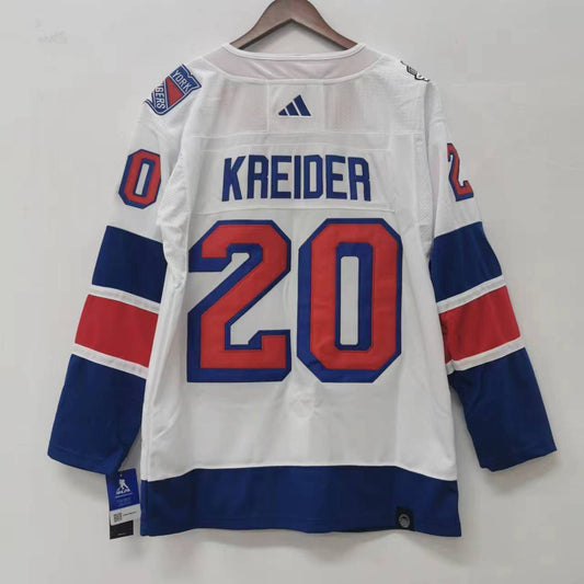 Chris Kreider New York Rangers Official NHL Jersey 2024 Winter Classic