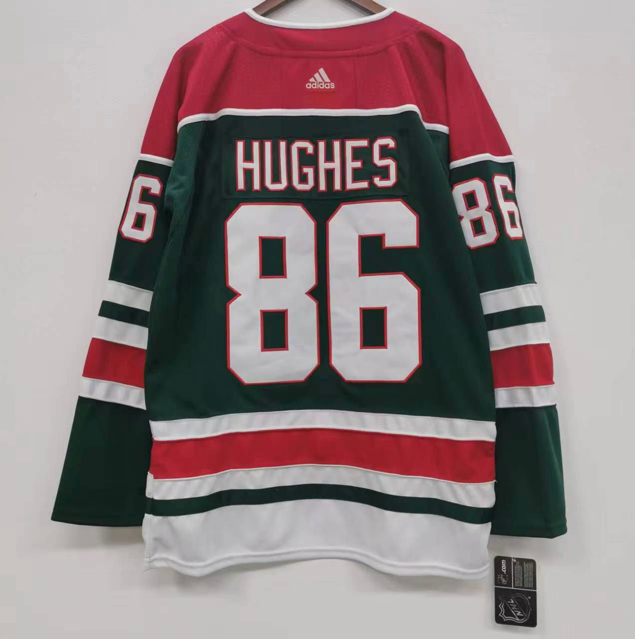 Jack Hughes New Jersey Devils Official NHL Adidas Retro Jersey