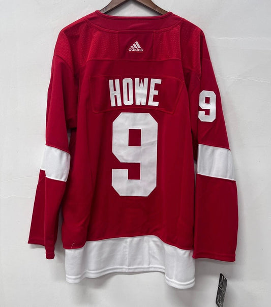 Gordie Howe Detroit Red Wings Official NHL Adidas Jersey