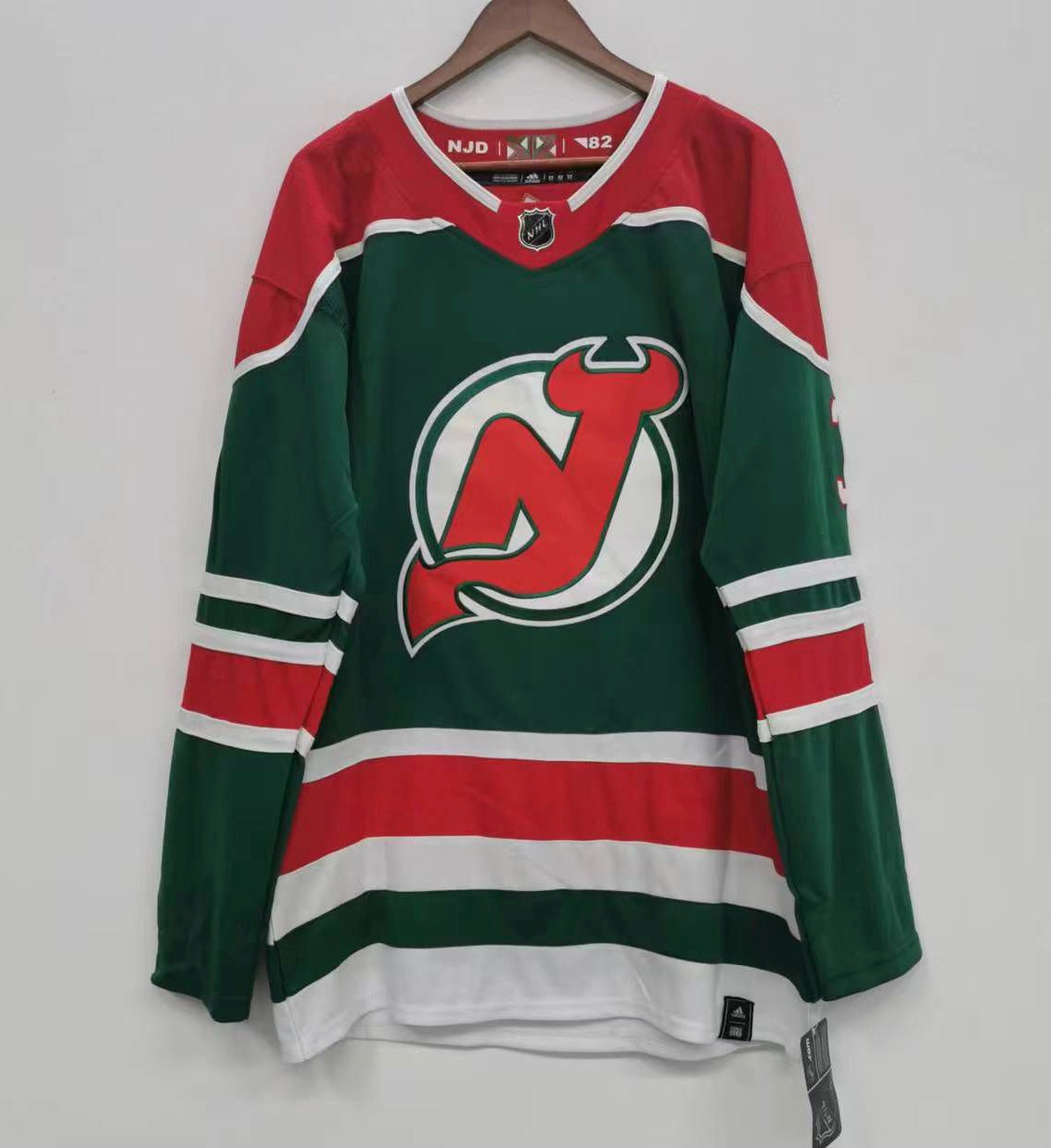 Ken Daneyko New Jersey Devils Official NHL Jersey green Adidas