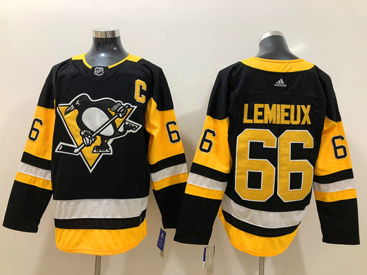 Mario Lemieux Pittsburgh Penguins Official NHL Adidas Jersey