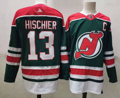 Nico Hischier New Jersey Devils Official NHL Adidas Jersey
