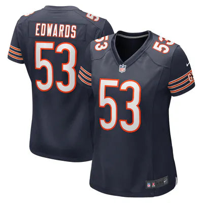 T.J. Edwards Chicago Bears YOUTH KIDS Official NFL Nike Jersey