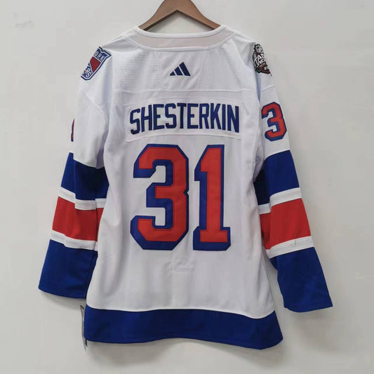 Igor Shesterkin New York Rangers Official NHL Jersey 2024 Winter Classic