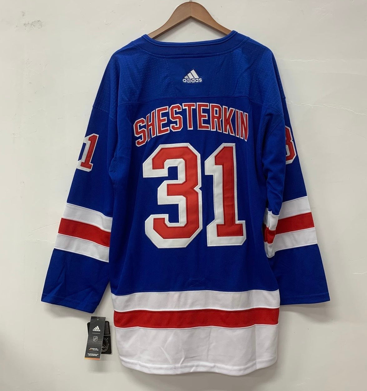 Igor Shesterkin New York Rangers Official NHL Adidas Jersey