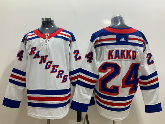 Kaapo Kakko New York Rangers Official NHL Adidas Jersey White