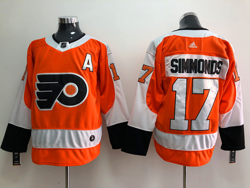 Wayne Simmonds Philadelphia Flyers Official NHL Adidas Jersey Orange
