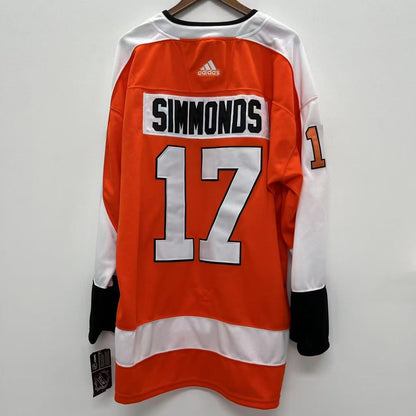 Wayne Simmonds Philadelphia Flyers Official NHL Adidas Jersey Orange