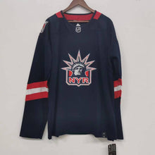 New York Rangers Official NHL Adidas Jersey Statue of Liberty blank back