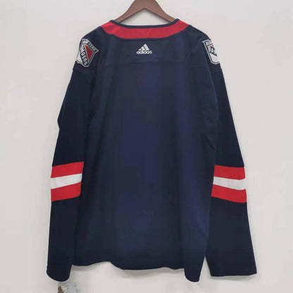 New York Rangers Official NHL Adidas Jersey Statue of Liberty blank back