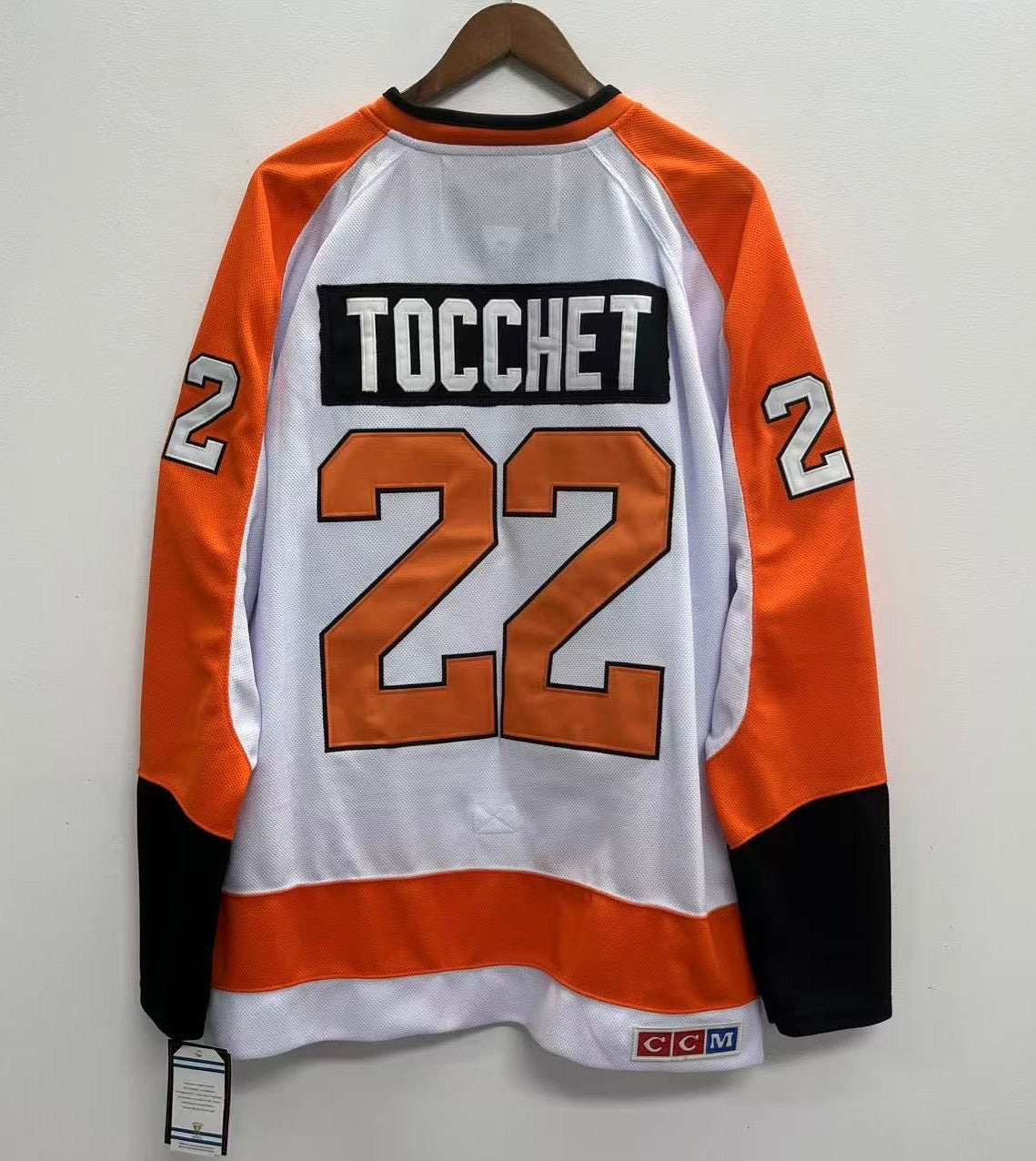 Rick Tocchet Philadelphia Flyers Official NHL CCM Jersey