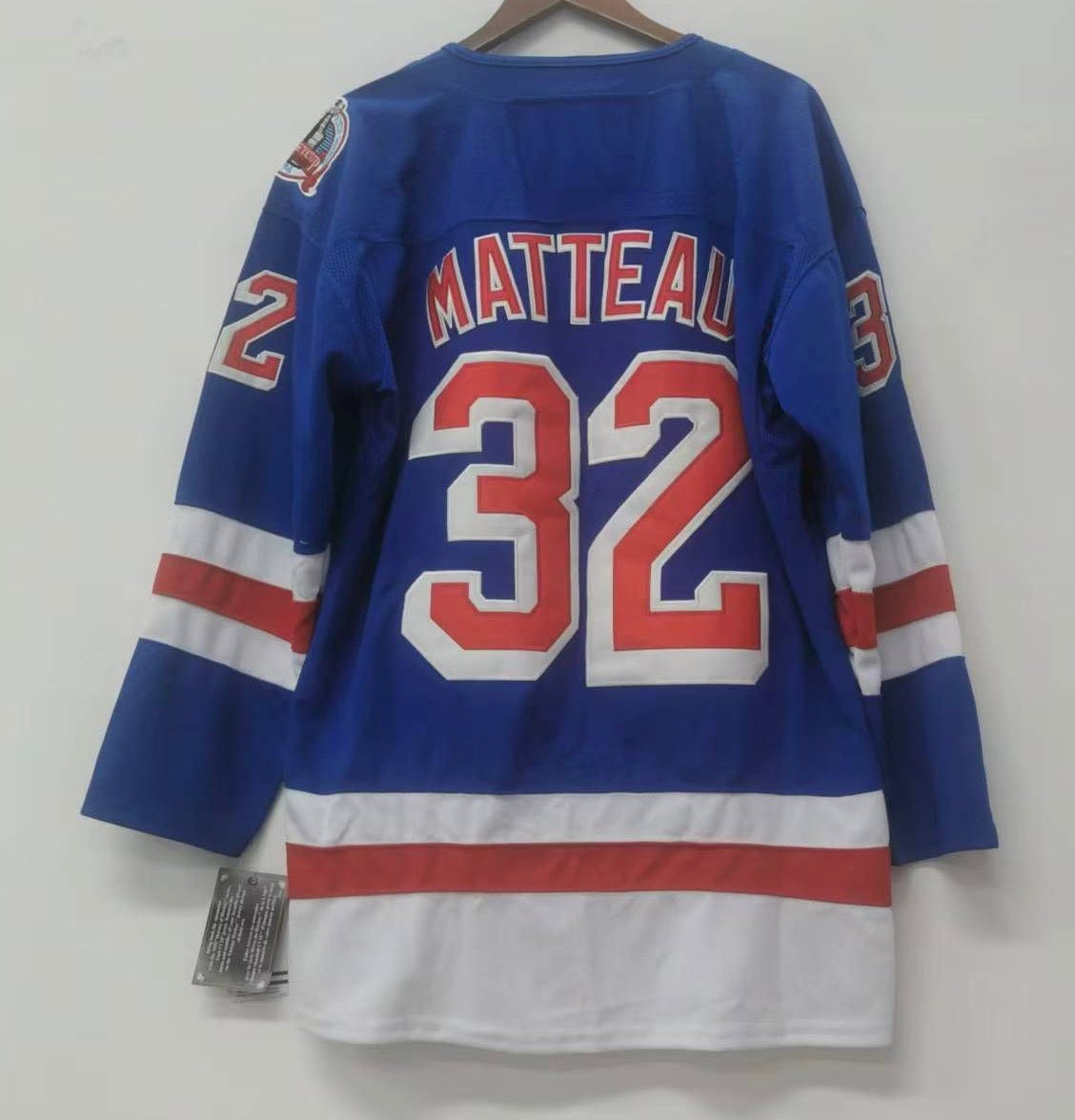 Stephane Matteau New York Rangers Official 1994 CCM Stanley Cup Finals Jersey