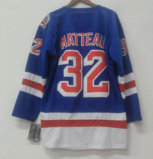 Stephane Matteau New York Rangers Official 1994 CCM Stanley Cup Finals Jersey