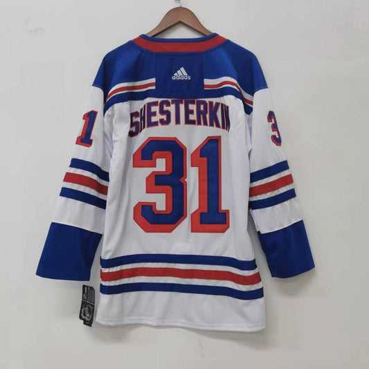Igor Shesterkin New York Rangers Official NHL Adidas Jersey white