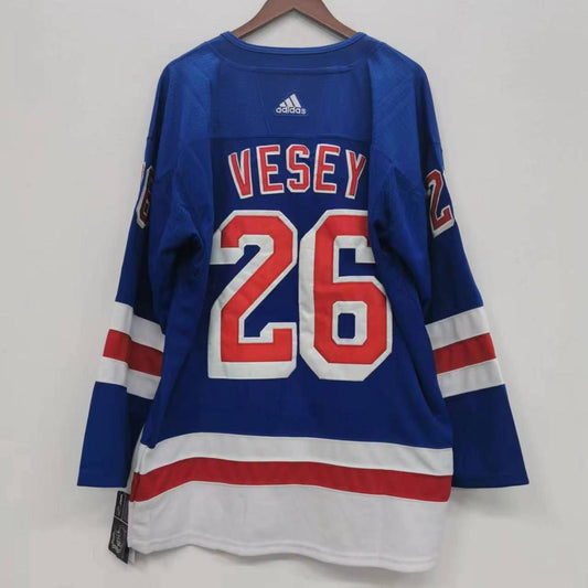 Jimmy Vesey New York Rangers Official NHL Adidas Jersey