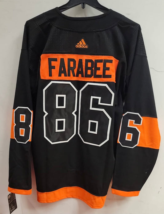 Joel Farabee Philadelphia Flyers Official NHL Adidas Jersey