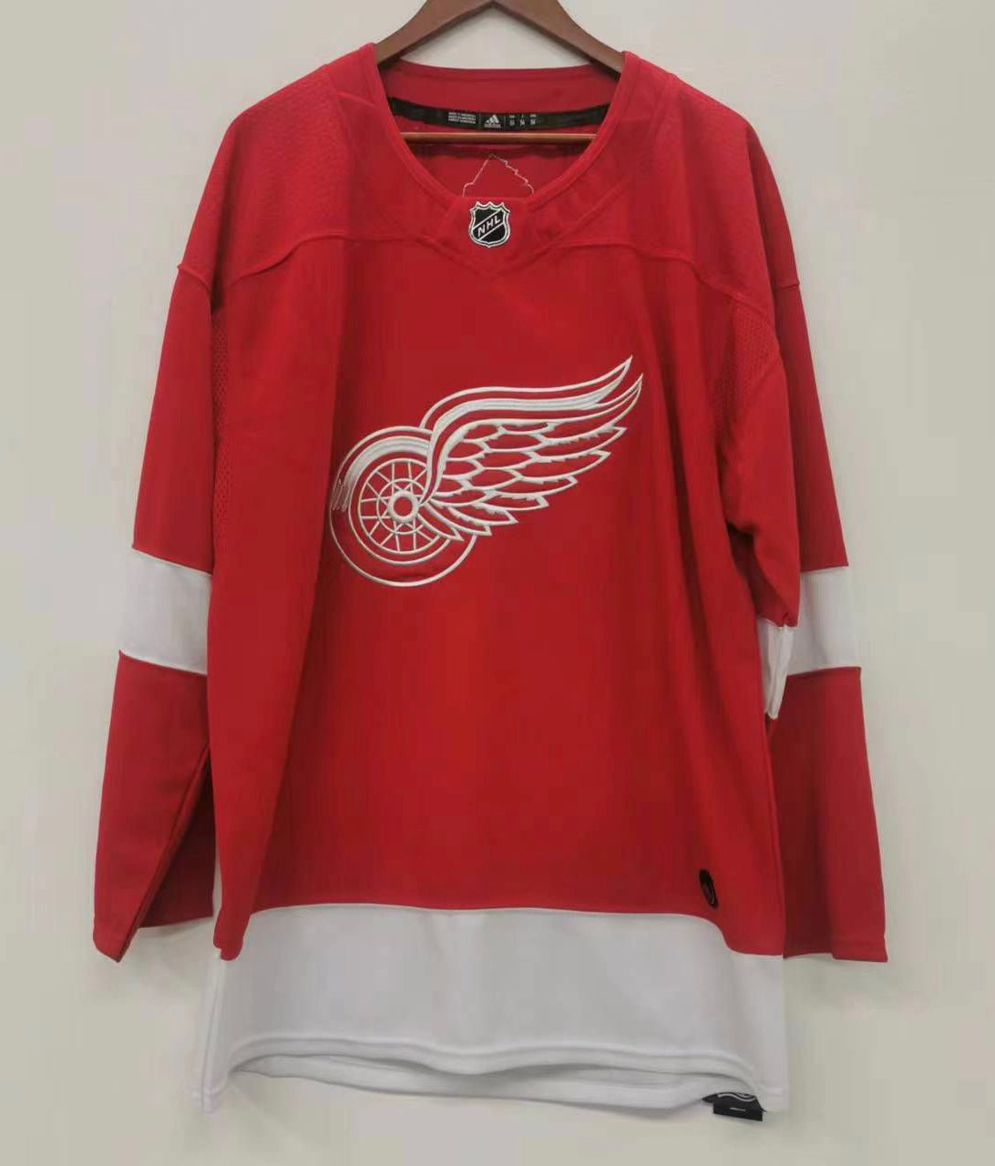 Detroit Red Wings Official NHL Adidas Jersey no name or number on back