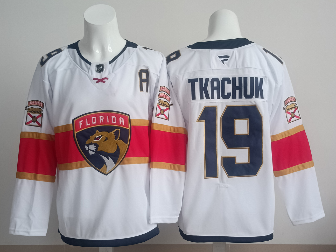 Matthew Tkachuk Florida Panthers Official NHL Fanatics Jersey white