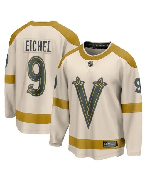 Jack Eichel Las Vegas Golden Knights Official NHL Winter Classic Jersey