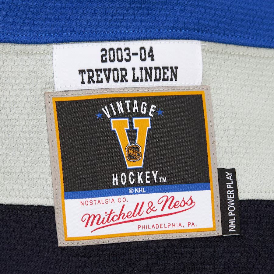 Trevor Linden Vancouver Canucks Official NHL Jersey Mitchell & Ness