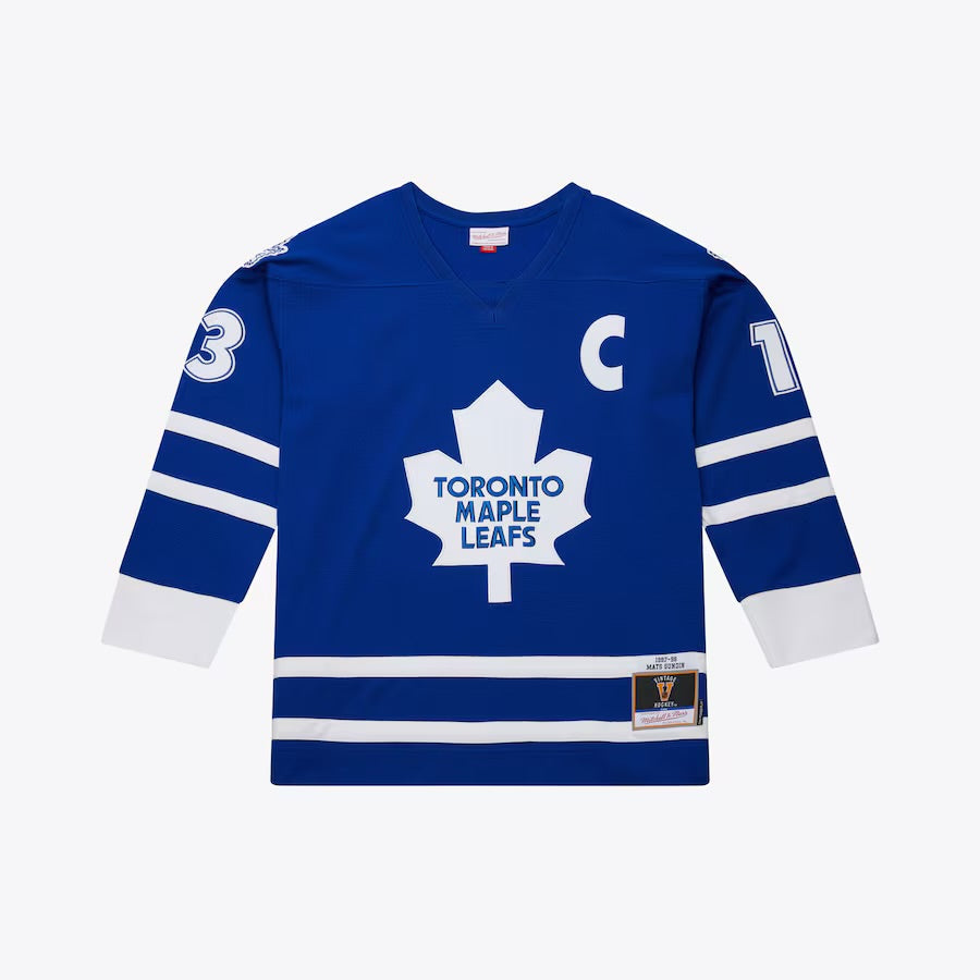 Mats Sundin Toronto Maple Leafs Customized Official NHL Mitchell & Ness Jersey