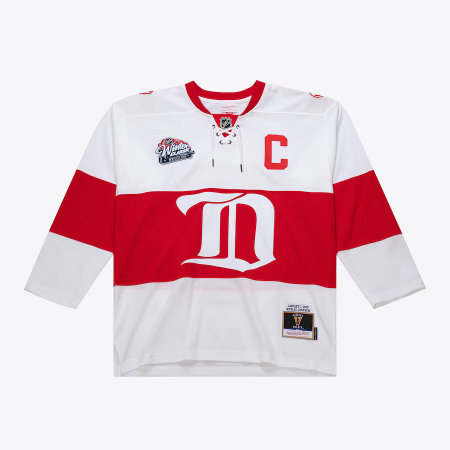Nicklas Lidström Lidstrom Detroit Red Wings Official NHL Mitchell & Ness Jersey
