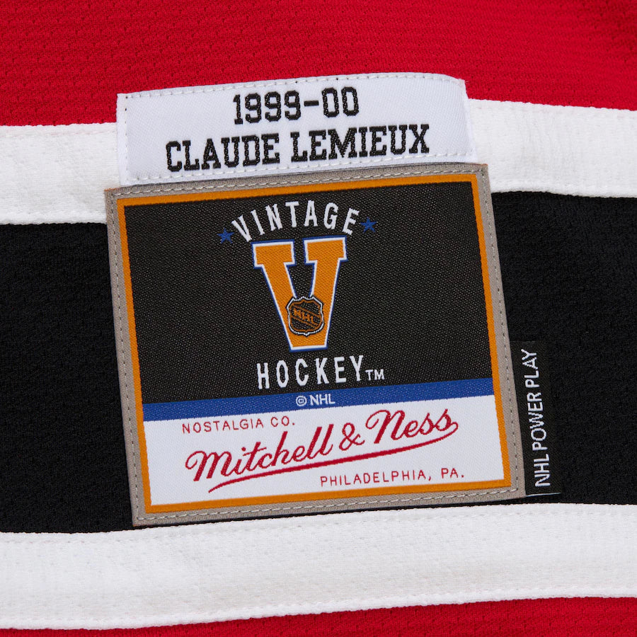 Claude Lemieux New Jersey Devils Official NHL Mitchell & Ness Jersey