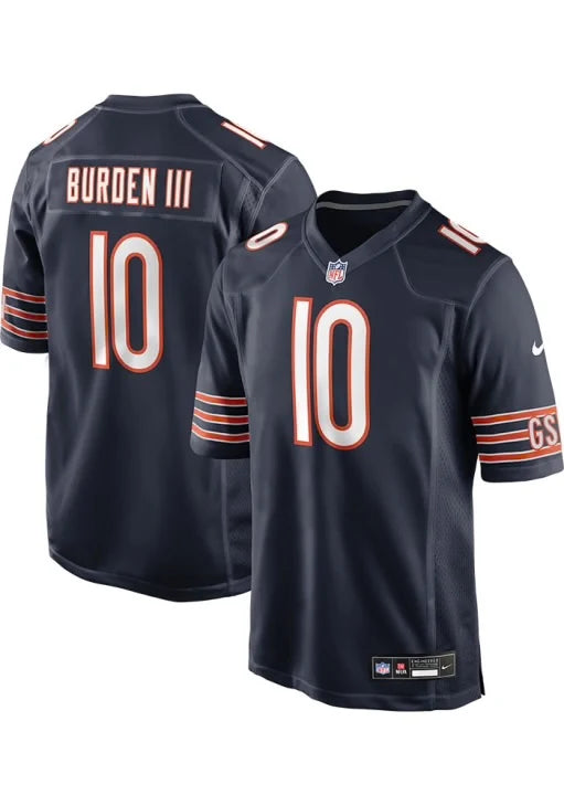 Luther Burden III Chicago Bears official Nike NFL Jersey