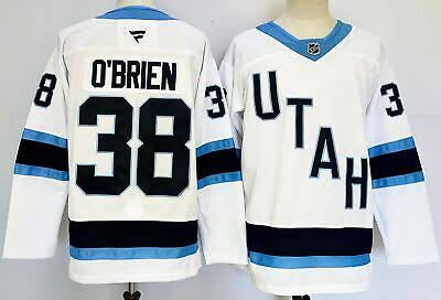 Liam O’Brien Utah Hockey Club Official NHL Fanatics Jersey white