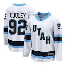 Logan Cooley Utah Hockey Club Official NHL Fanatics Jersey white