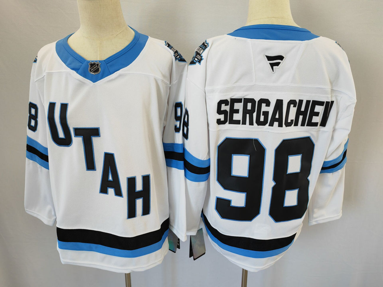 Mikhail Sergachev Utah Hockey Club Official NHL Fanatics Jersey white