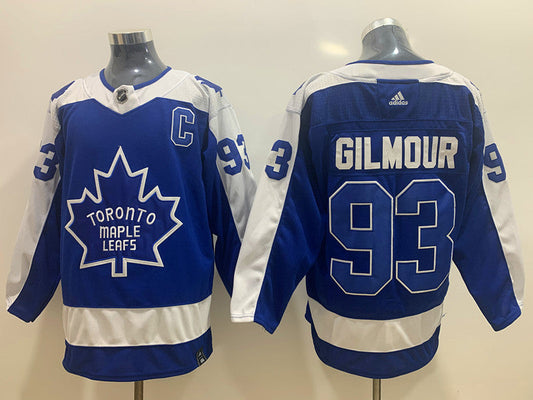 Doug Gilmour Toronto Maple Leafs Official NHL Adidas Jersey blue