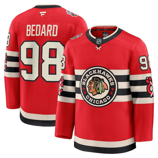 Connor Bedard Chicago Blackhawks Official NHL Fanatics Jersey