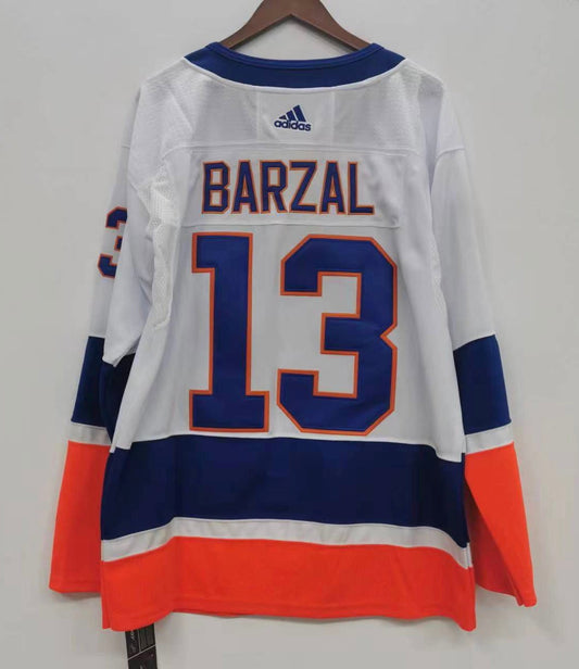 Mathew Barzal New York Islanders Official NHL Adidas Jersey white