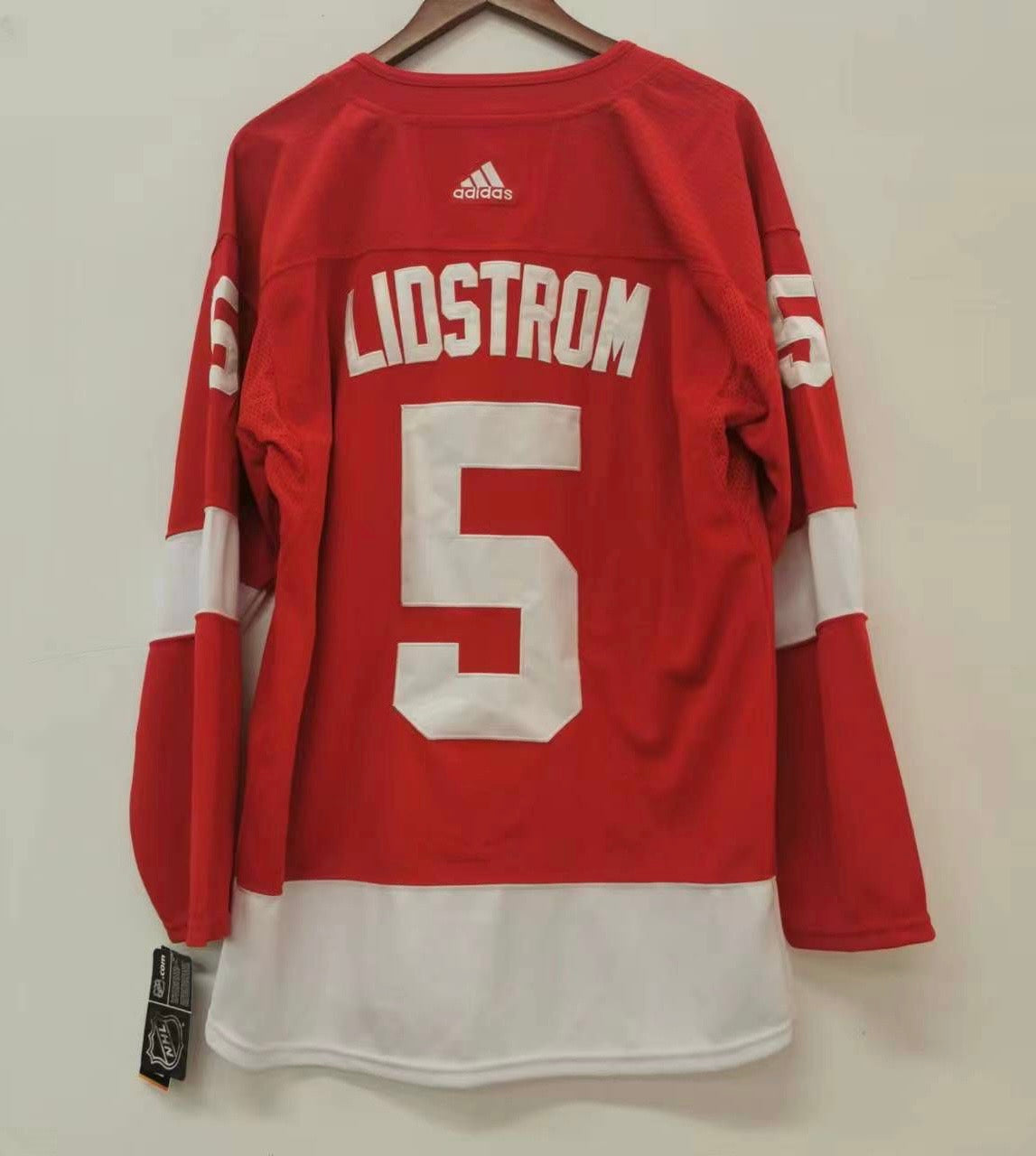 Nicklas Lidström Lidstrom Detroit Red Wings Official NHL Adidas Jersey