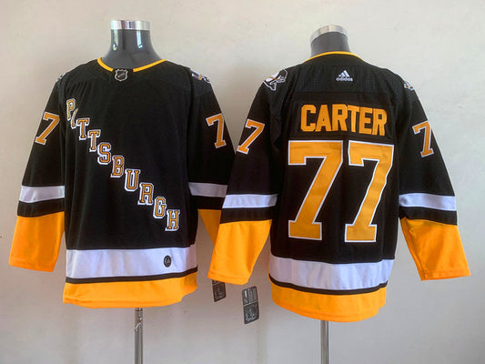 Jeff Carter Pittsburgh Penguins Official NHL Adidas Jersey