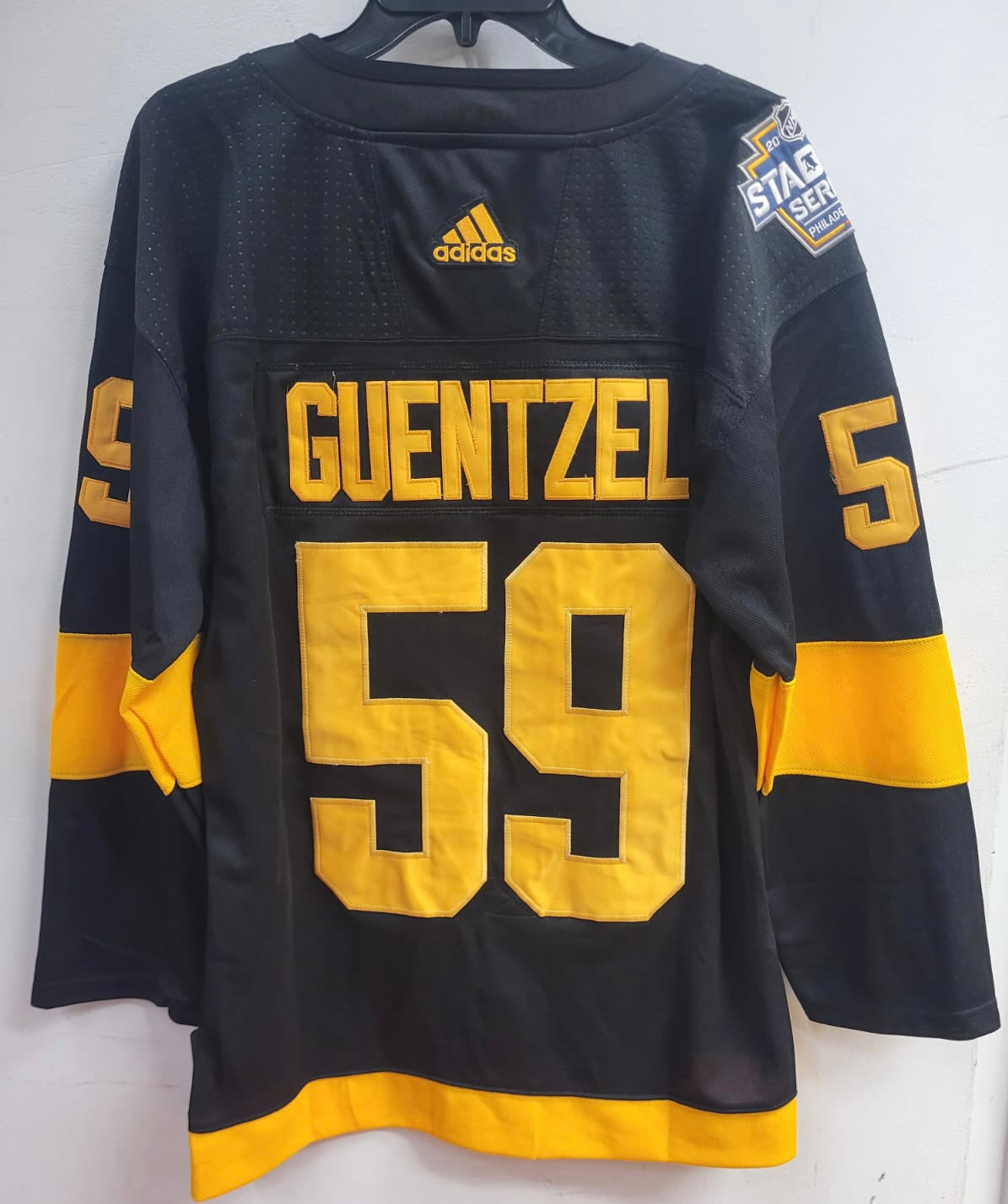 Jake Guentzel Pittsburgh Penguins Official NHL Adidas Jersey black