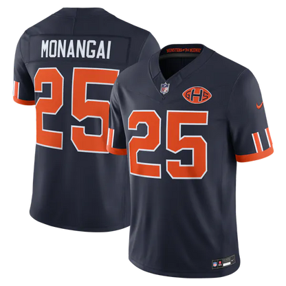 Kyle Monangai Chicago Bears official NFL Nike Rivalries Collection Jersey