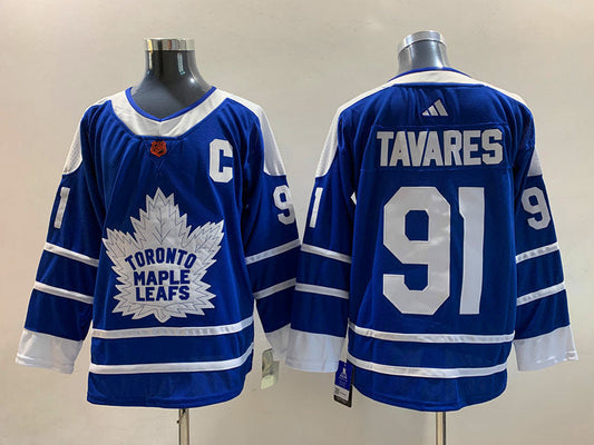John Tavares Toronto Maple Leafs Official NHL Adidas Jersey blue