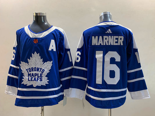 Mitch Marner Toronto Maple Leafs Official NHL Adidas Jersey blue